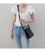 Hobo Lasso Medium Crossbody Black