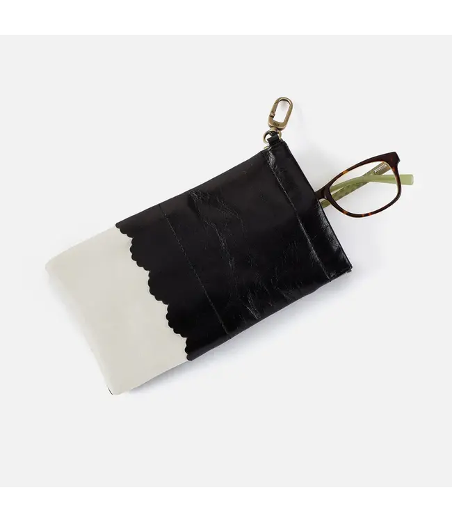 Hobo Facile Eyeglass Case Black Colorblock