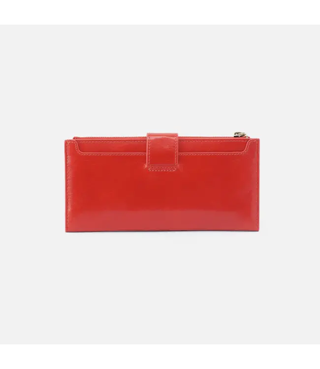 Hobo Dunn Continental Wallet Grenadine