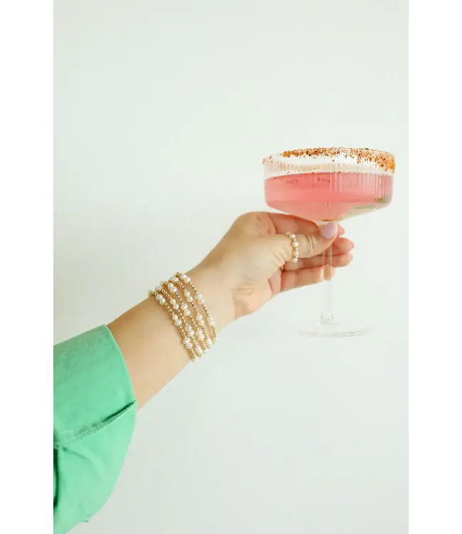 Beaded Blondes Coastal Pearl Ring