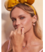 Disney | Kendra Scott Gold Minnie Mouse Drop Earring In Hot Pink Drusy
