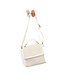 Joy Susan Freya White Crossbody Braided Bag