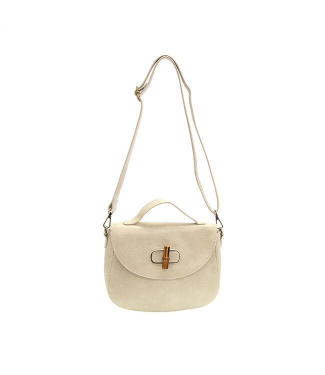 Joy Susan Hattie Coconut Bamboo Turnlock Crossbody