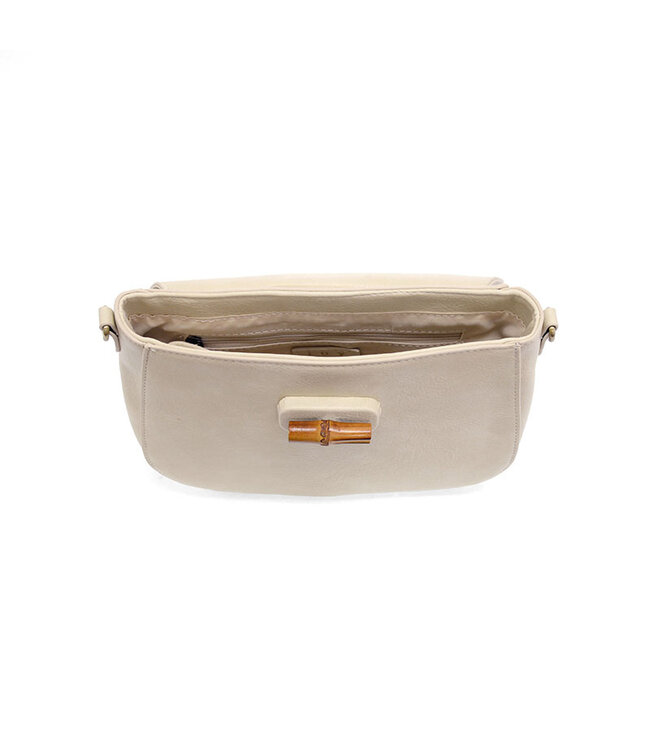 Joy Susan Hattie Coconut Bamboo Turnlock Crossbody