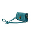 Joy Susan Bonnie Teal Mini Bamboo Turnlock Crossbody