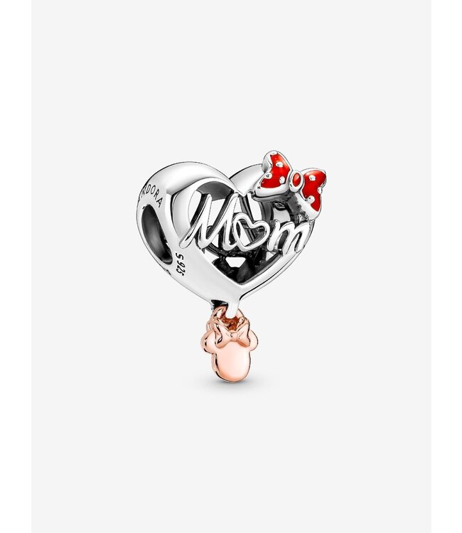 Pandora Disney Minnie Mouse Mom Heart Charm FINAL SALE
