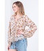 Autumn Ditsy Floral Blouse