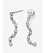 Pandora Sparkling Eight Stones Drop Earrings FINAL SALE