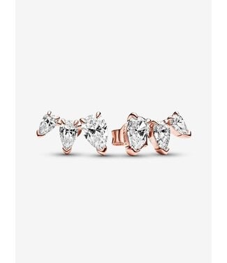 Pandora Sparkling Pear Stud Earrings FINAL SALE