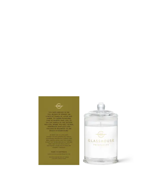 Glasshouse Kyoto In Bloom Mini Candle