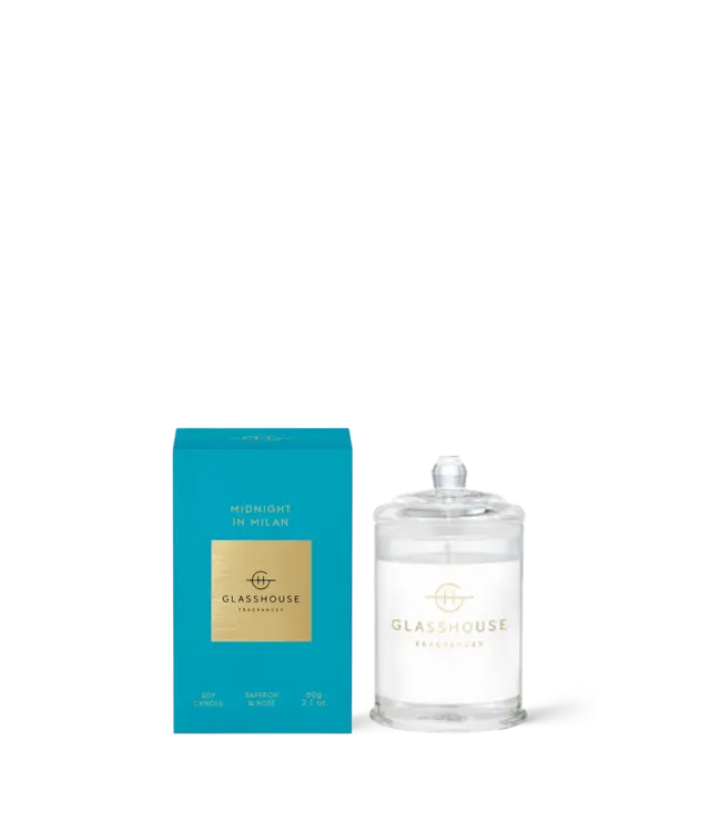 Glasshouse Midnight In Milan Mini Candle