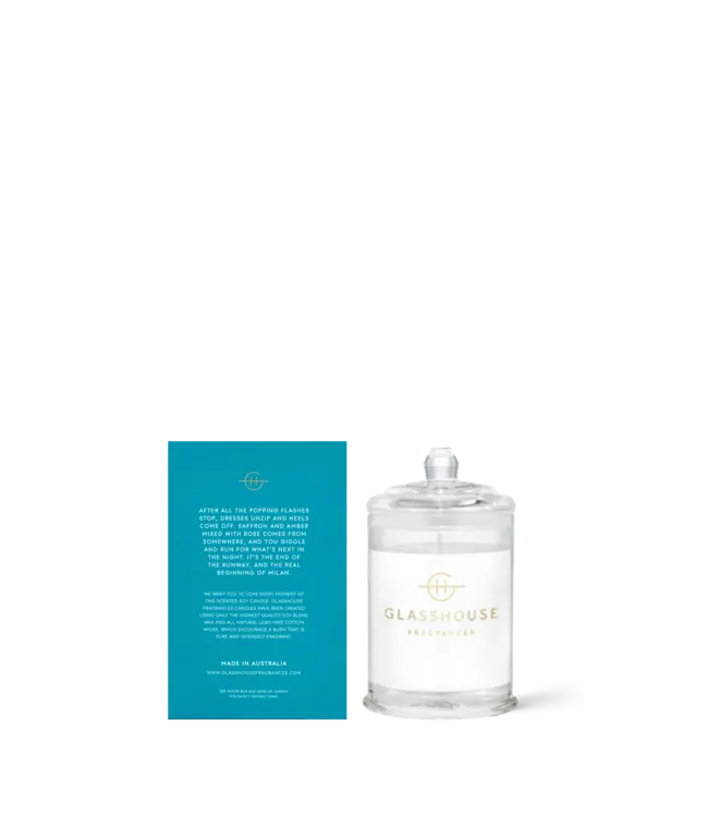 Glasshouse Midnight In Milan Mini Candle