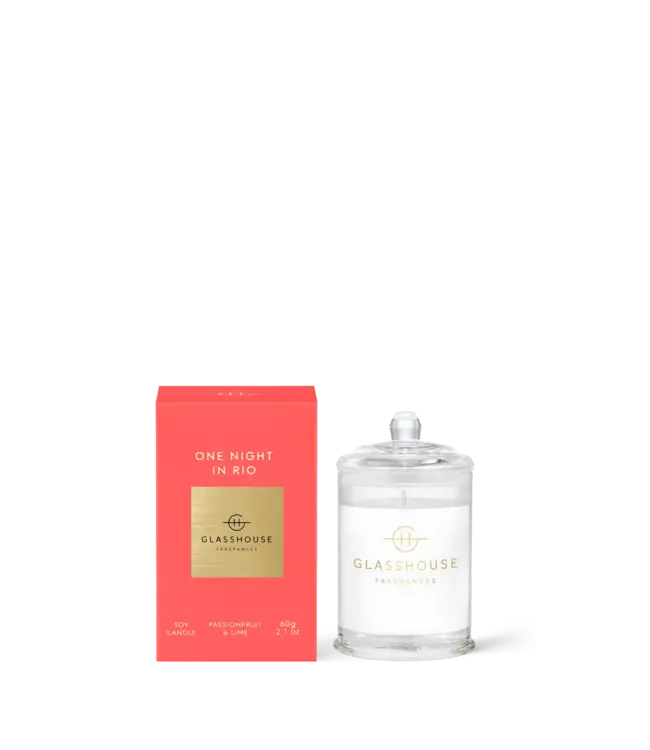 Glasshouse One Night In Rio Mini Candle