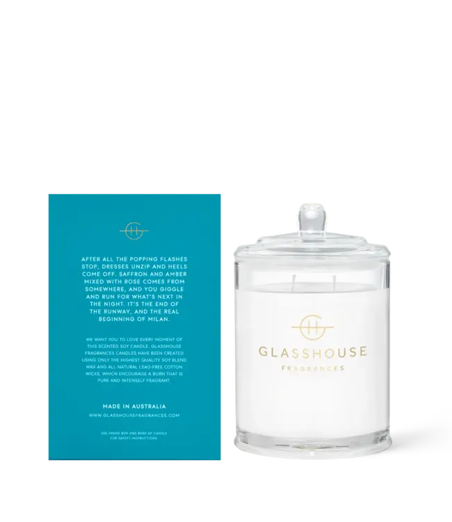 Glasshouse Midnight In Milan Candle
