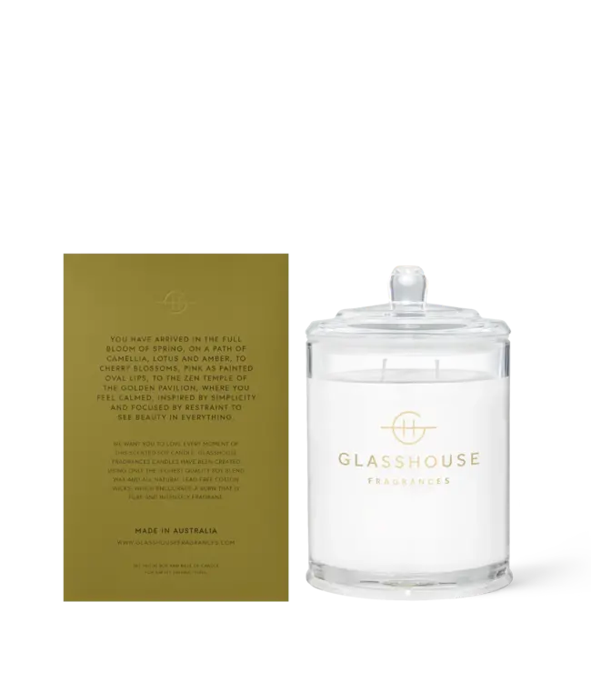 Glasshouse Kyoto In Bloom Candle