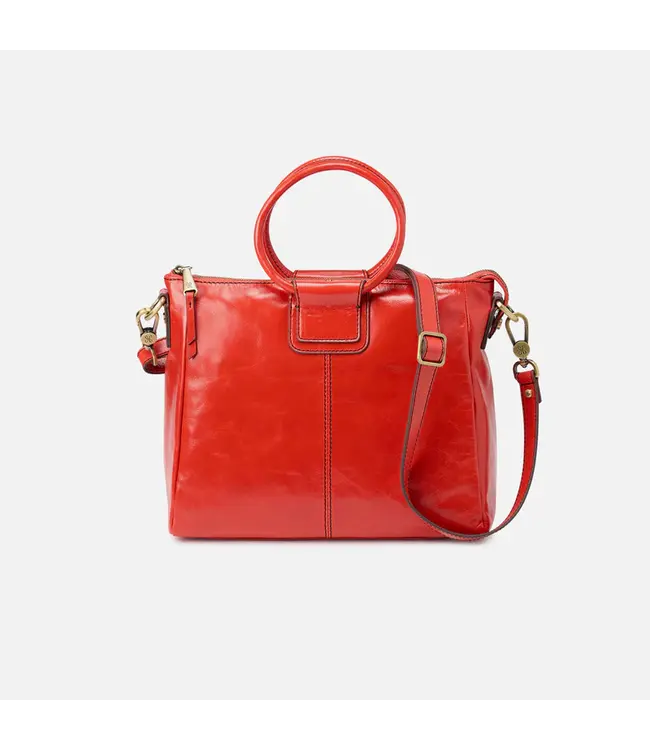 Hobo Sheila Medium Satchel Grenadine