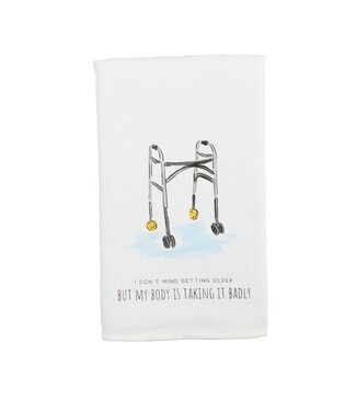 Body Funny Birthday Towel