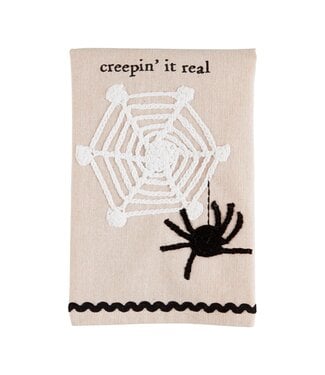 Creepin' It Real Crochet Towel