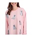 Ghost Light Pink Sparkle Sweatshirt