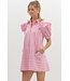 Harper Pink Striped Dress