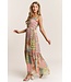 Emma Multi Patchwork Maxi Dress