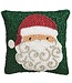 Santa Beaded Mini Pillow