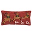 Reindeer Beaded Mini Pillow