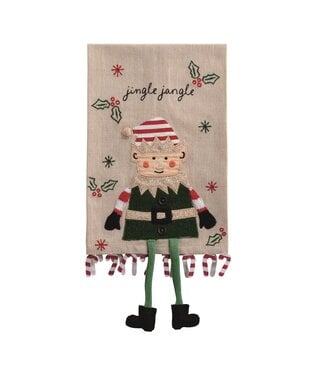 Elf Dangle Leg Towel