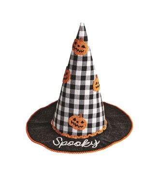 Medium Beaded Witch Hat Sitter