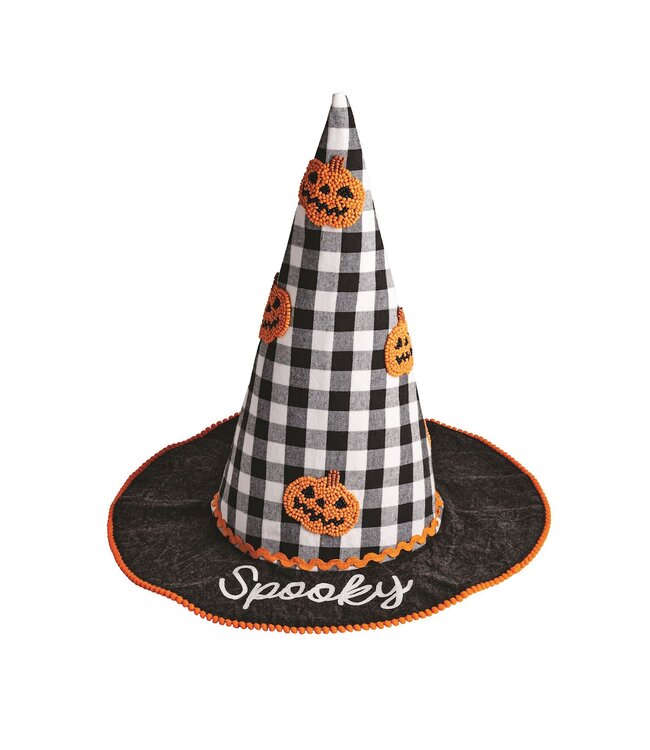 Medium Beaded Witch Hat Sitter