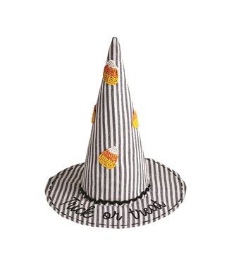 Small Beaded Witch Hat Sitter