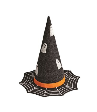 Large Beaded Witch Hat Sitter