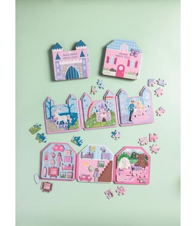 Dollhouse Magnetic Puzzle Book