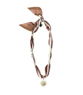 Gemelli Dakota Scarf Charm Necklace