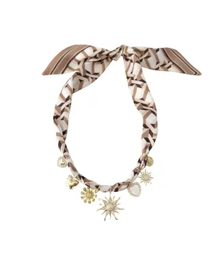 Gemelli Blythe Scarf Charm Necklace