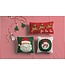 Reindeer Beaded Mini Pillow