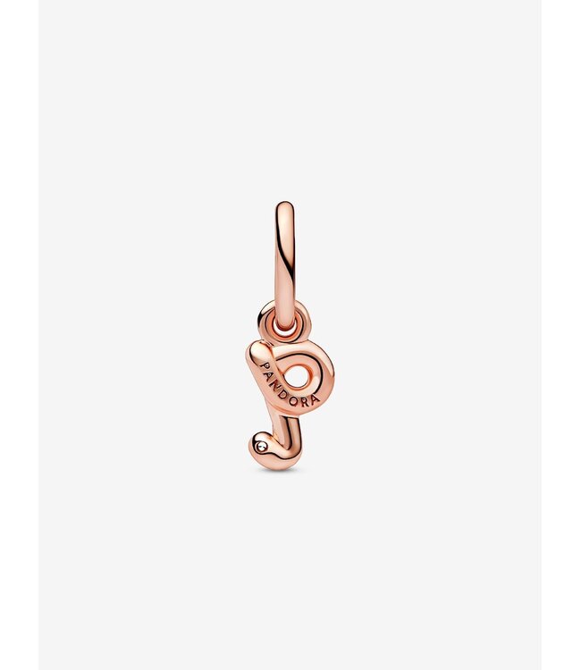 Pandora Letter Q Script Alphabet Dangle Charm FINAL SALE