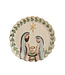 MUD Nativity Round Platter