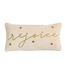 Rejoice Gold Pillow