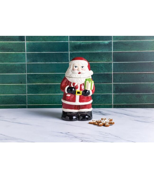 MUD Classic Santa Cookie Jar
