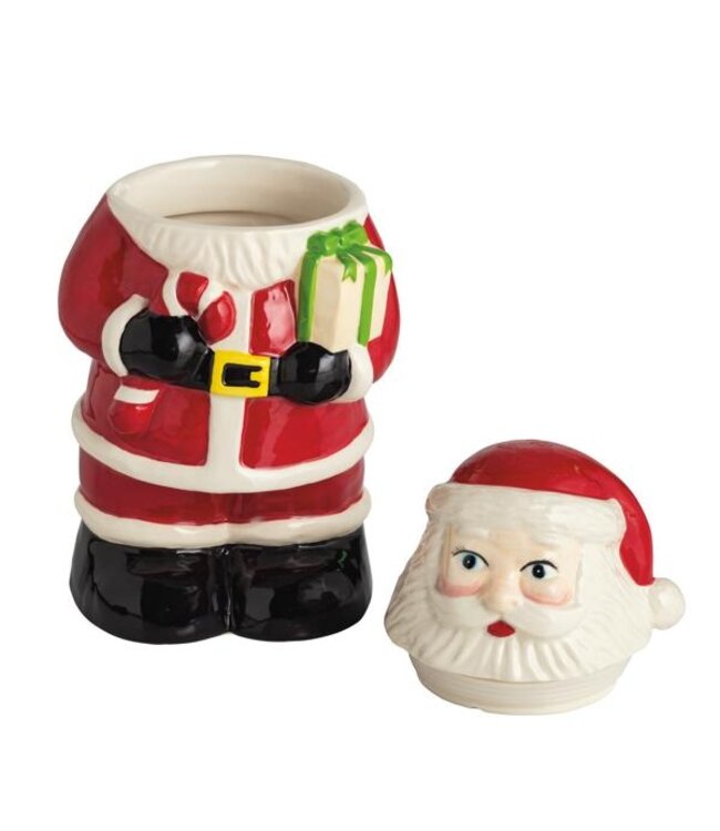 MUD Classic Santa Cookie Jar