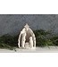 White Stoneware Nativity Scene