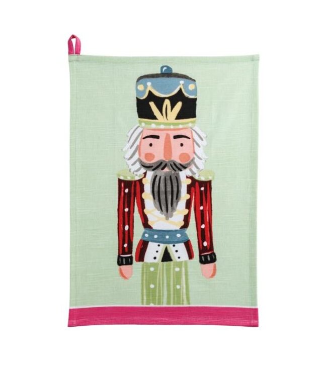 Green Nutcracker Towel