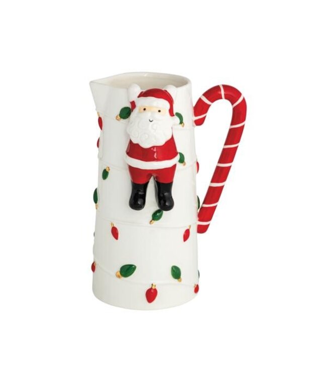 Hanging Santa Pitcher