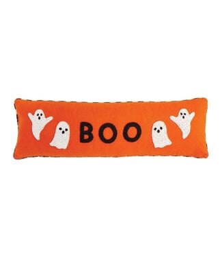 Boo Long Beaded Pillow