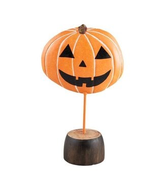 Jack-O-Lantern Tin Sitter