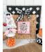Round Top Mini Pink Trick or Treat Print