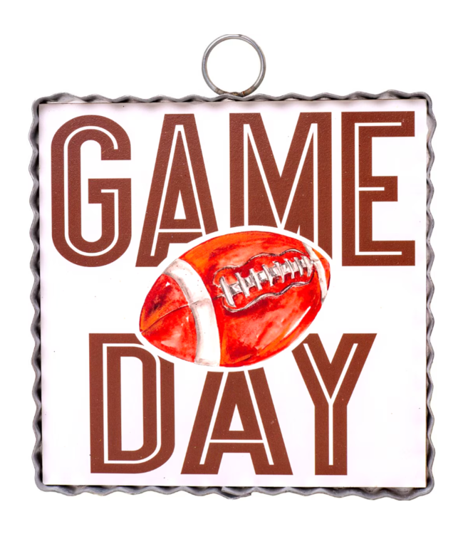 Round Top Mini Game Day Print