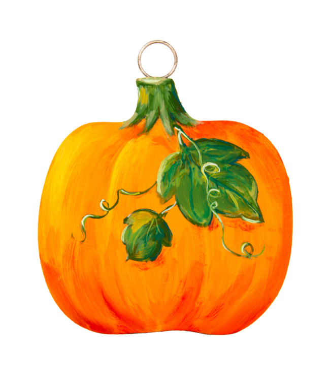 Round Top Mini Pumpkin Charm