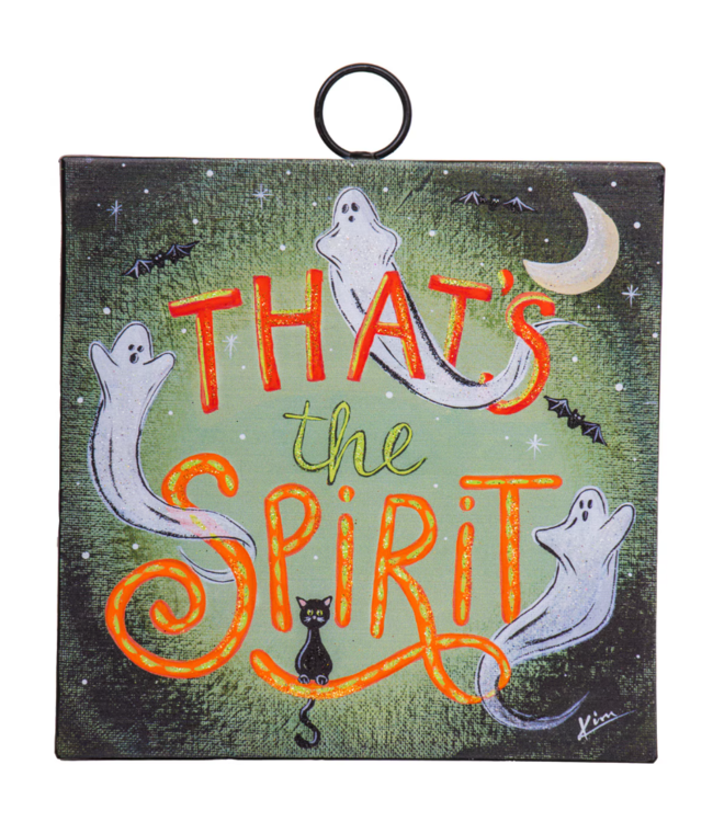 Round Top Mini "That’s The Spirit" Print